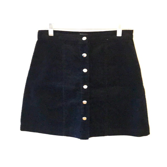 Primark Dresses & Skirts - Primark Black Corduroy Mini Skirt